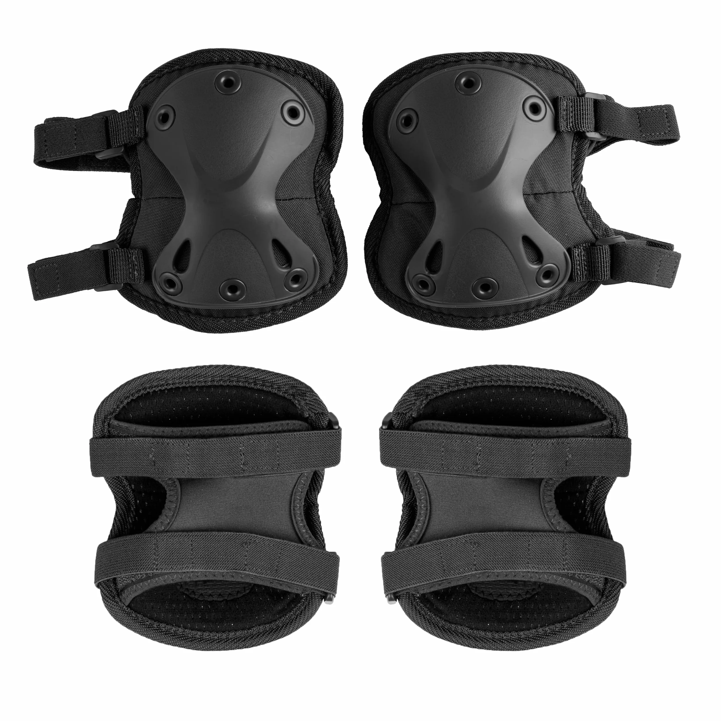Mil-Tec Mixte Coudières 16232302 Coudi res, Noir, Taille unique EU