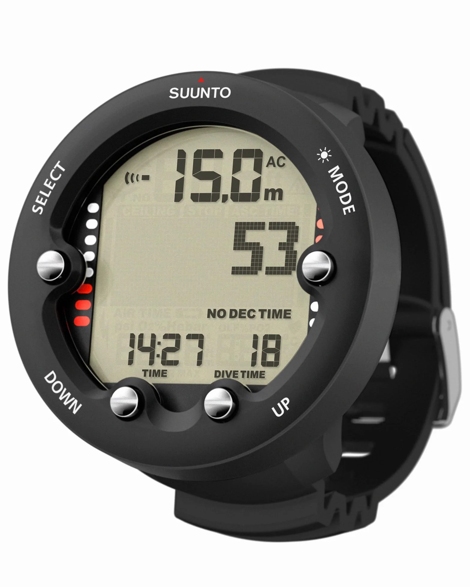 SUUNTO Zoop Novo Wrist Ordinateur de plongée sans USB Noir