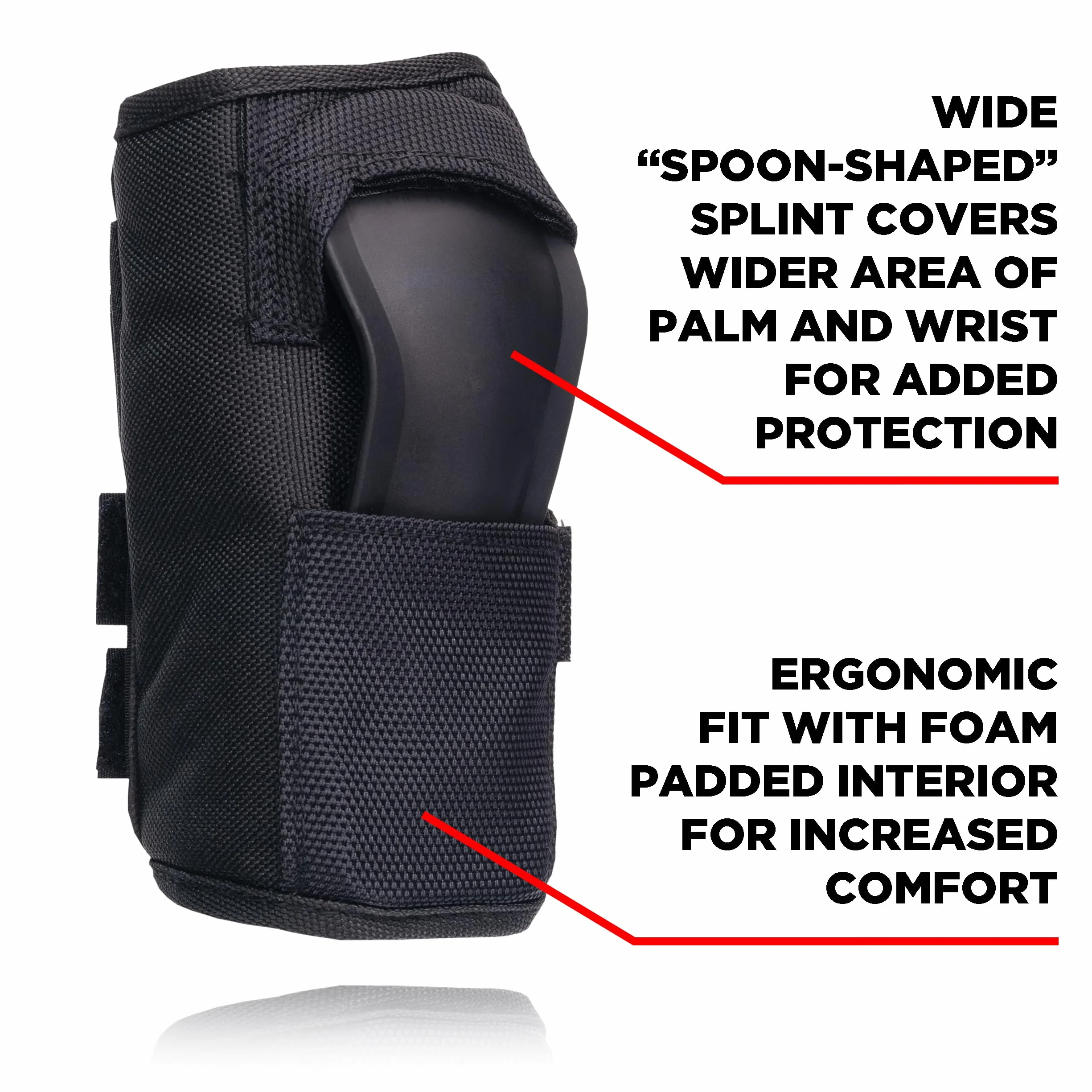187 KILLER PADS Protèges Poignets Pro Noir XL