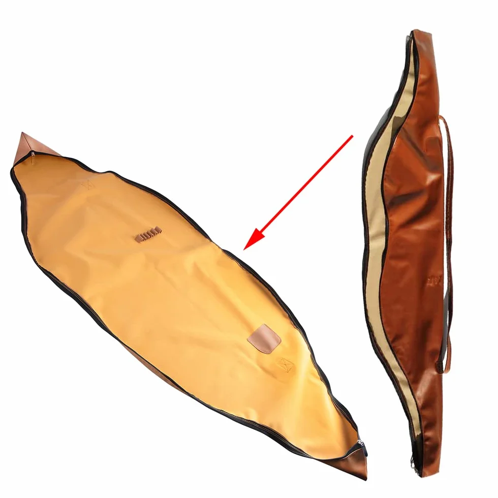 SHARROW Sac d'arc Traditionnel Arc Recourbé Longbow Housse Arc Housse Sac Cuir pour Tir à l'arc