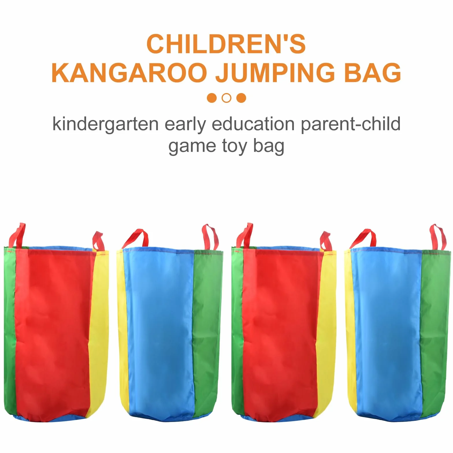 Sac à Pommes de Terre pour Enfants et Adultes, Sacs de Saut Colorés, Course de Sac pour Fête