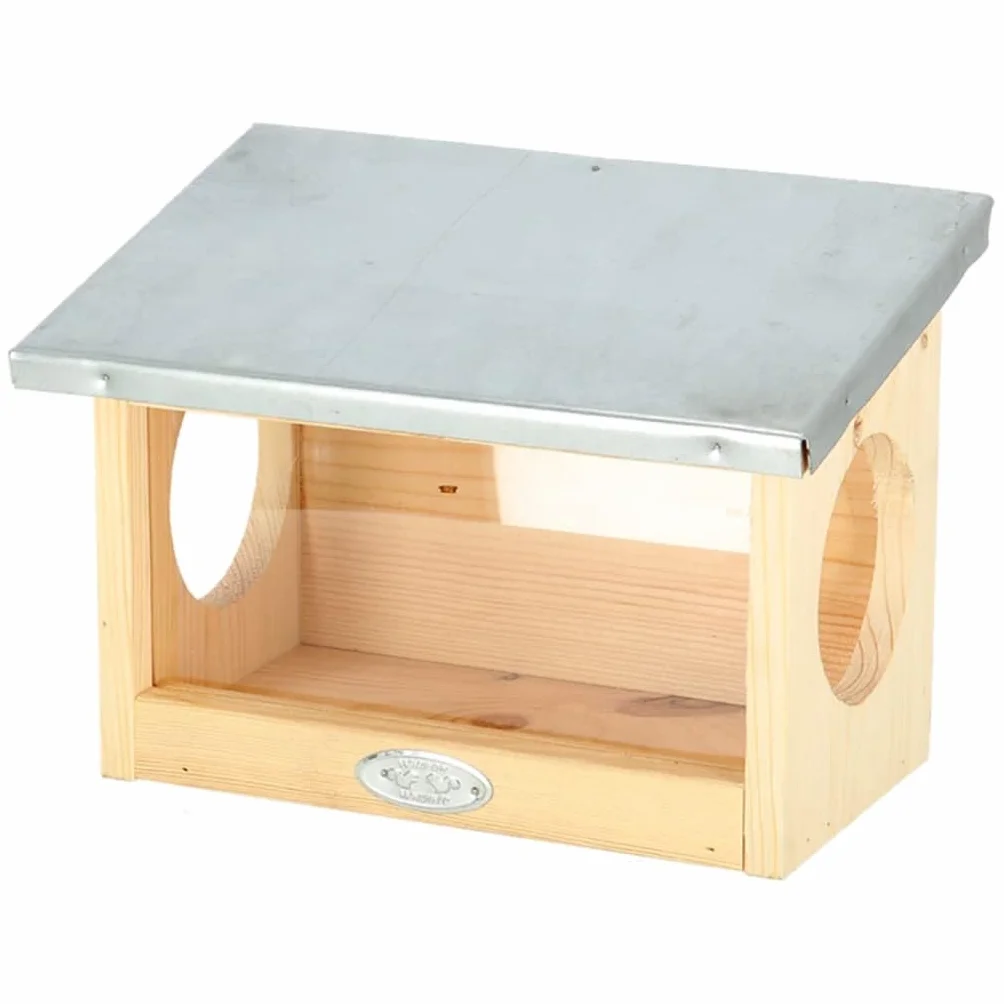 Esschert Design Mangeoire écureuils Bois 17,6 x 25,3 x 18,7 cm
