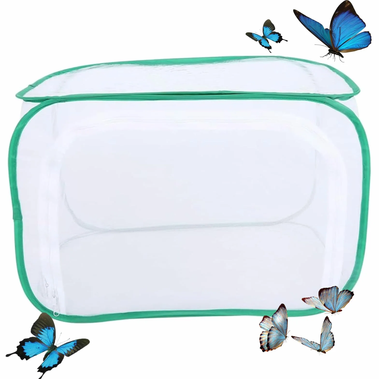 Papillon Habitat Cage de Reproduction d'Insectes Pliable en Filet Terrarium