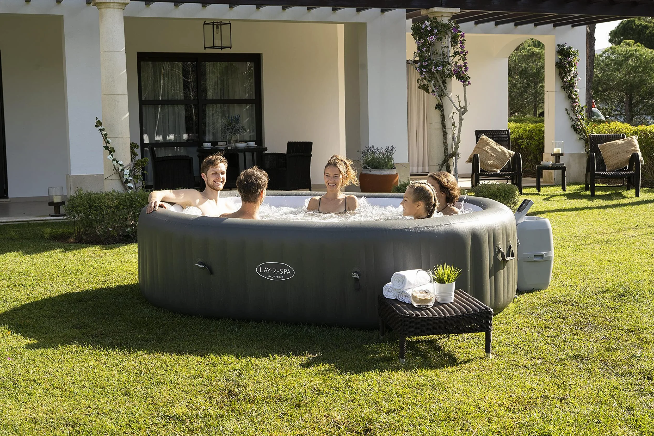 Bestway Lay-Z-Spa Mauritius Airjet 270 x 180 x 71 cm 5-7 Personnes