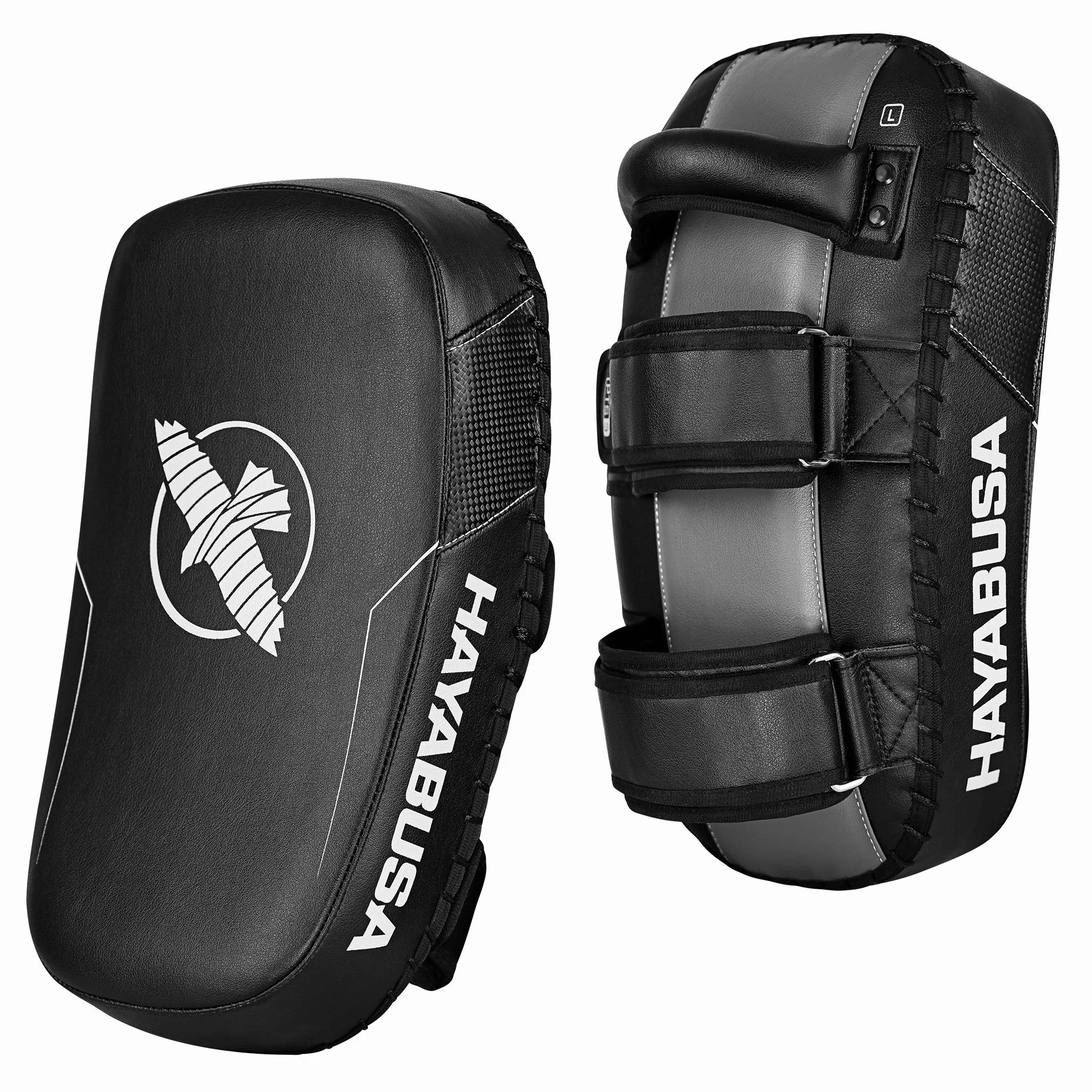 Hayabusa PTS3 Thai Pads - Pre-curved - Black - Standaardmaat