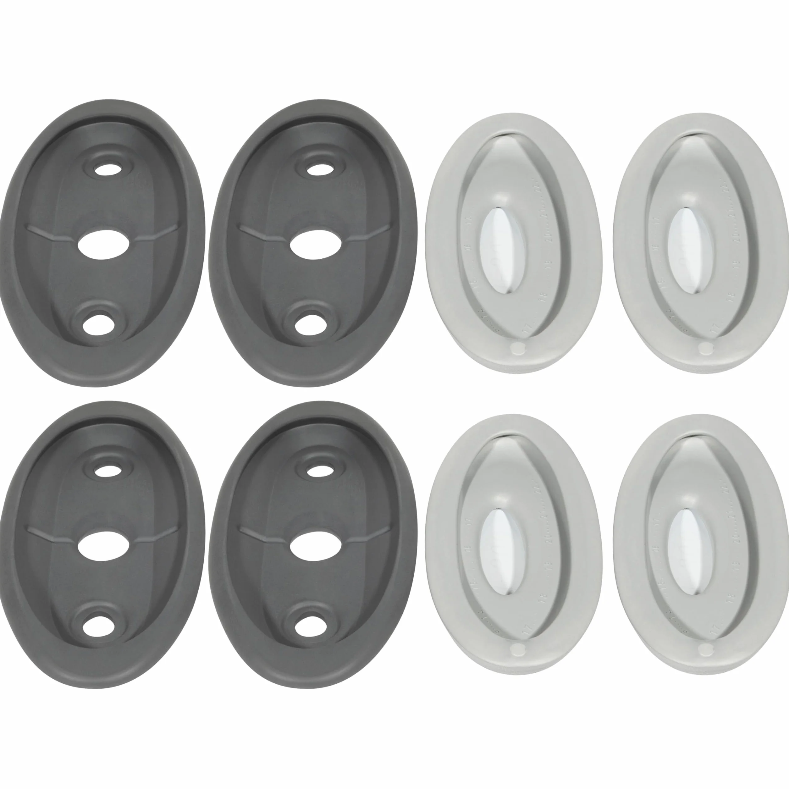 Lot de 4 Coussins Ovales + Support Arrière pour Jacuzzi J-300 Series Hot Tubs & Spas (2014-2018)