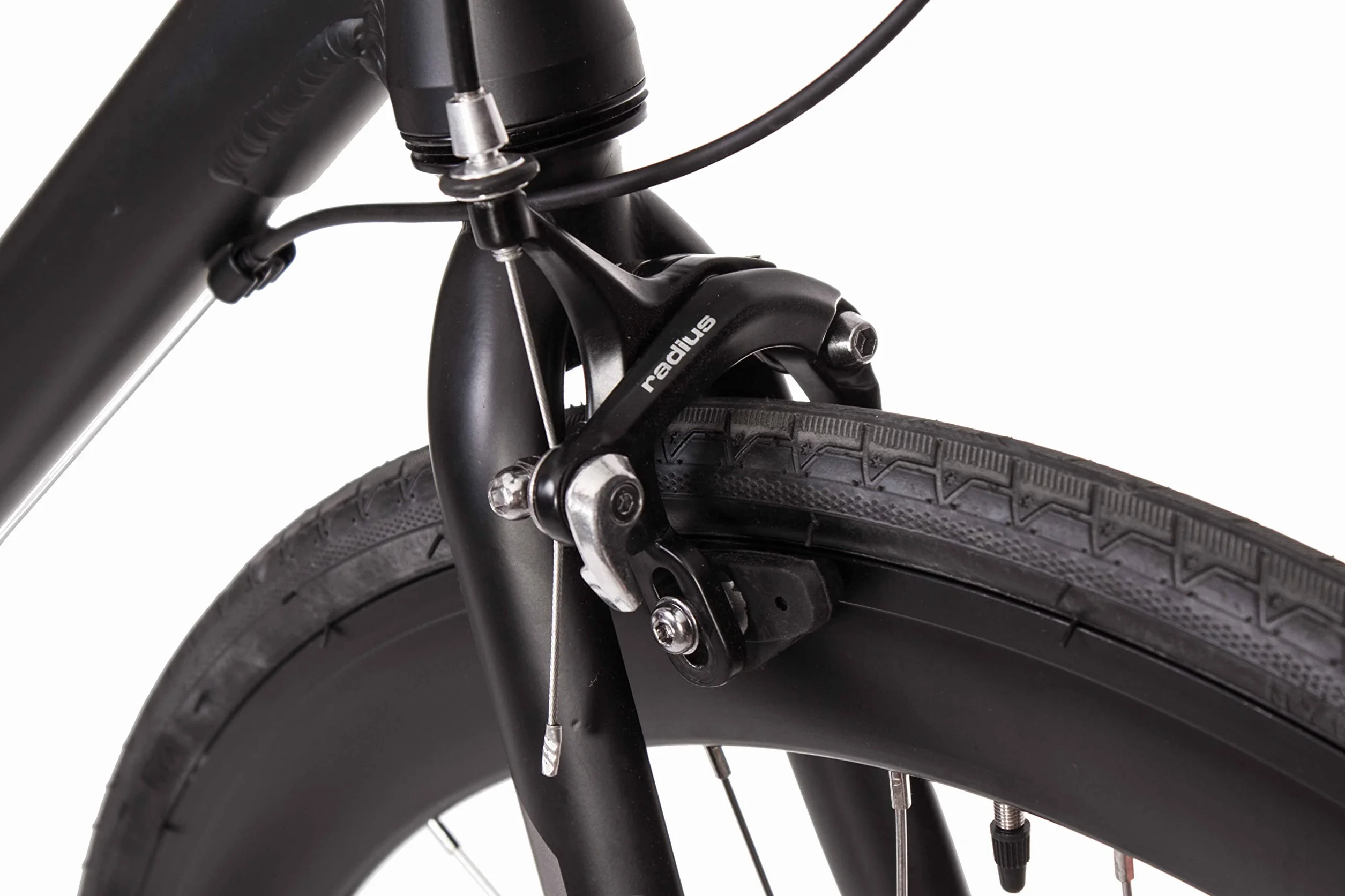 Vélo de route Urbain 700c Shimano 7 vitesses cadre aluminium guidon plat