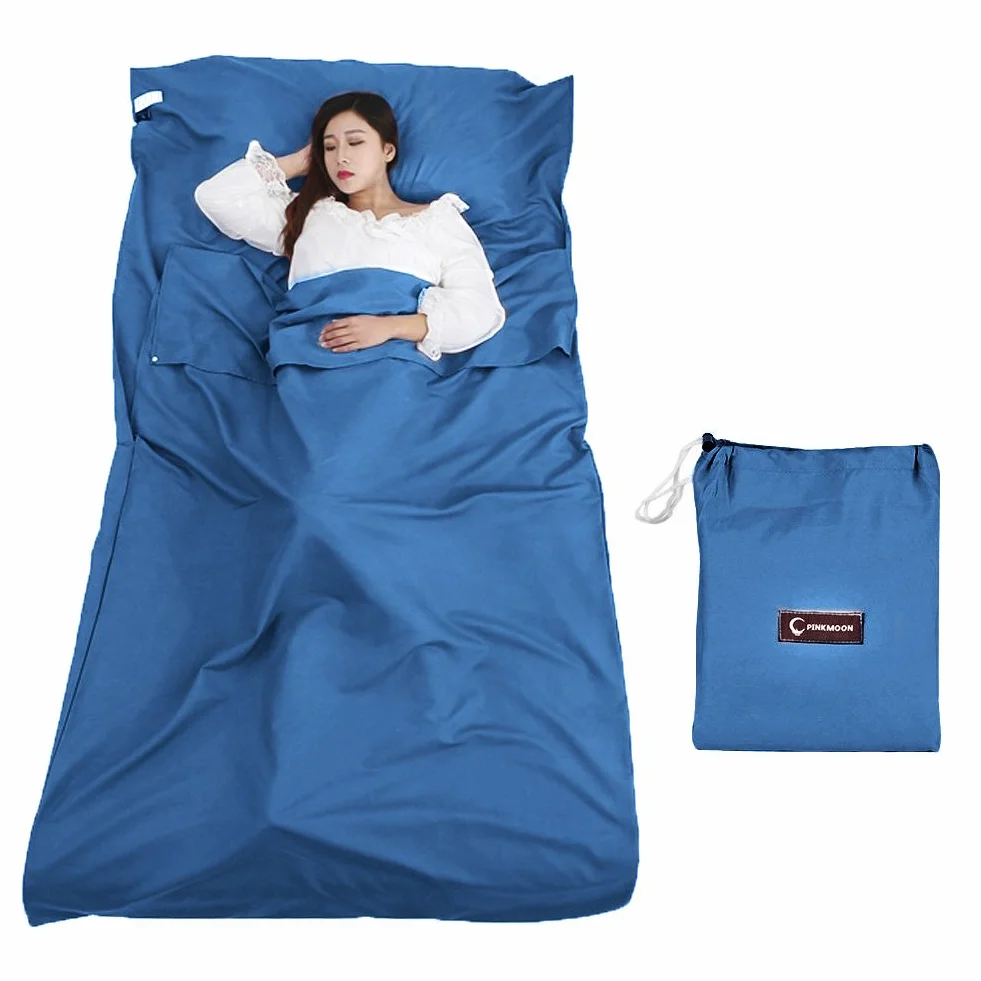 Queta Sac de Couchage Rectangulaire Ultraléger 115x210cm