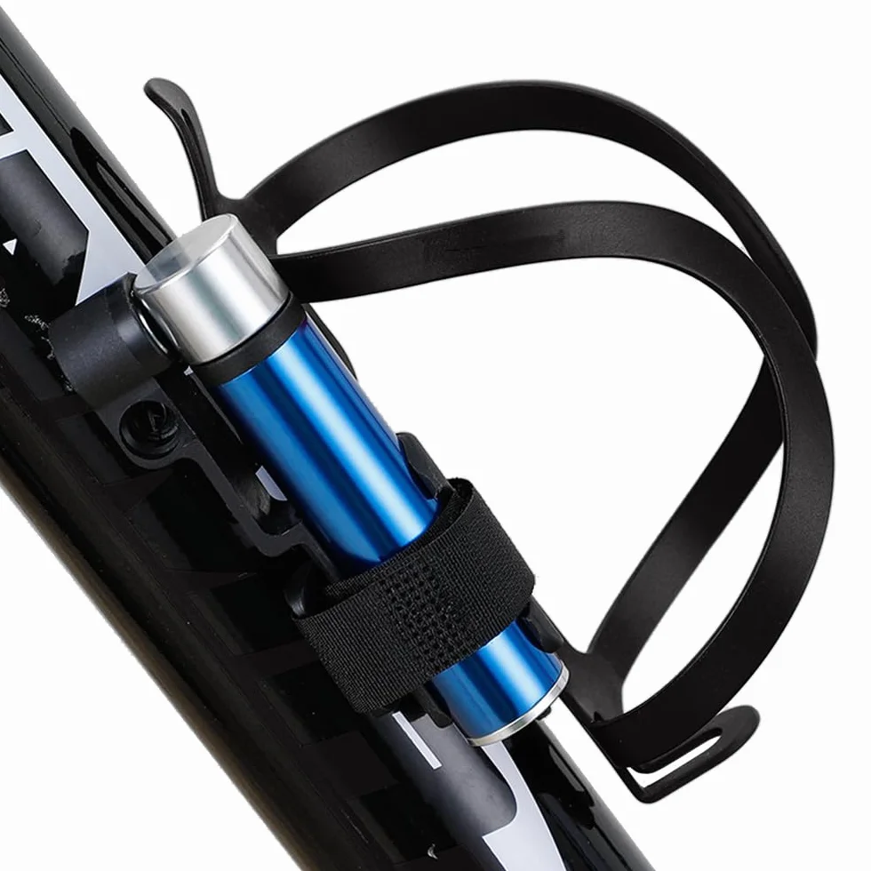 Mini pompe à vélo portable en aluminium, facile à gonfler, pompe de basket-ball, pompe à air haute pression 120 psi, pompe de route, pour vélo de route, VTT et ballon