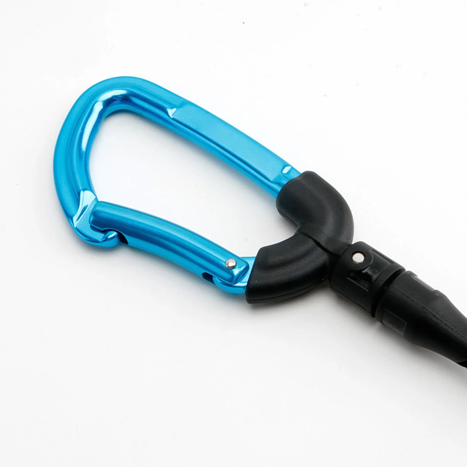 Corde de plongée sous-marine, longe de sécurité pour apnée, Corde anti-perte d'apnée, Corde de plongée élastique Anti-perte de fil d'acier inoxydable intégré pour l'entraînement en haute mer