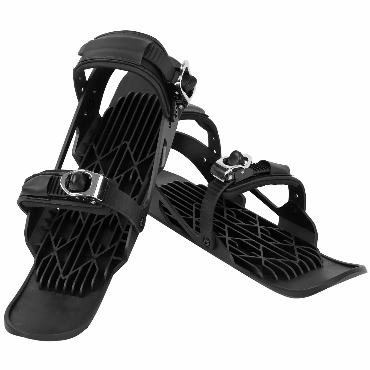 Mini Patins de Ski, Chaussures de Skateboard Courtes, Fixations de Lames de Neige pour Les Sports de Plein Air d'hiver