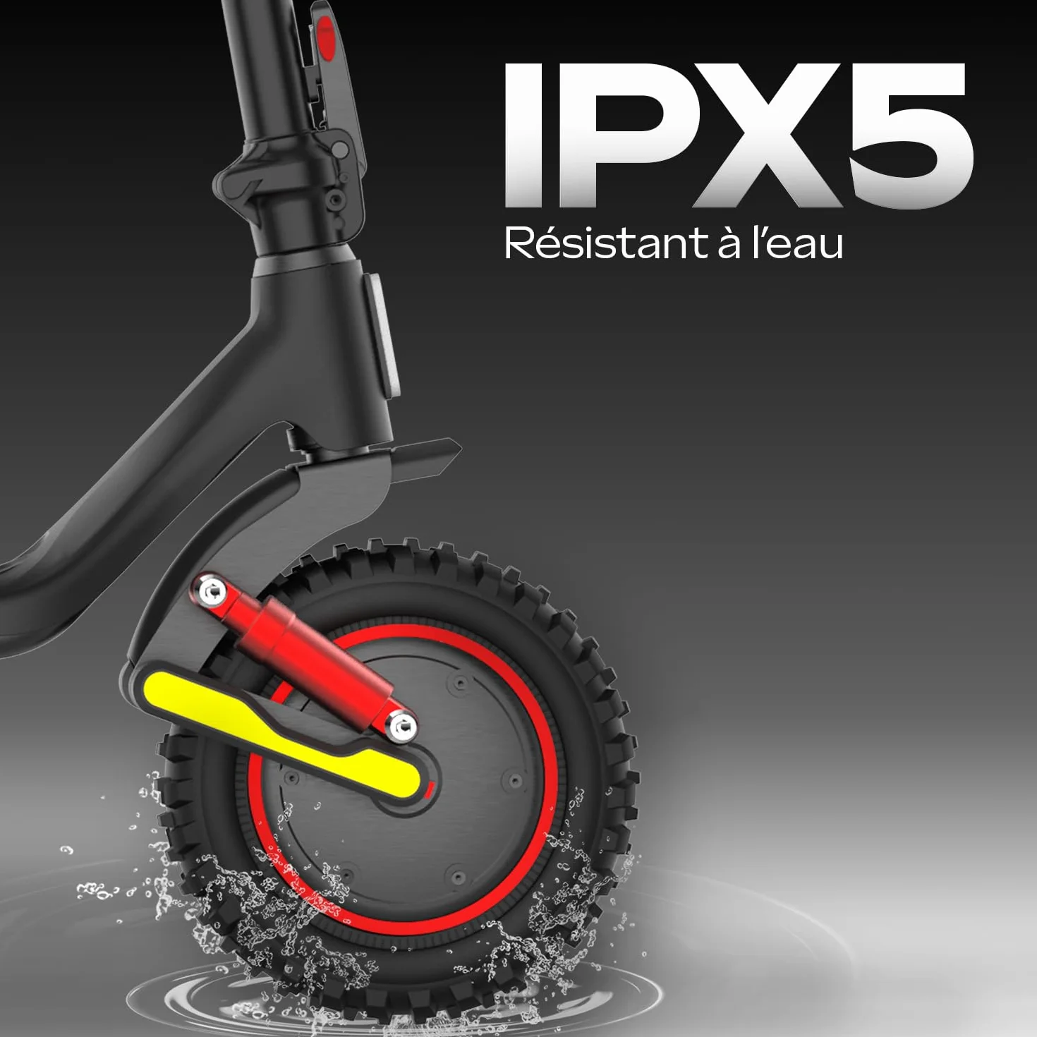 UrbanGlide Trottinette électrique 100 Shark 700W 10Ah Noir
