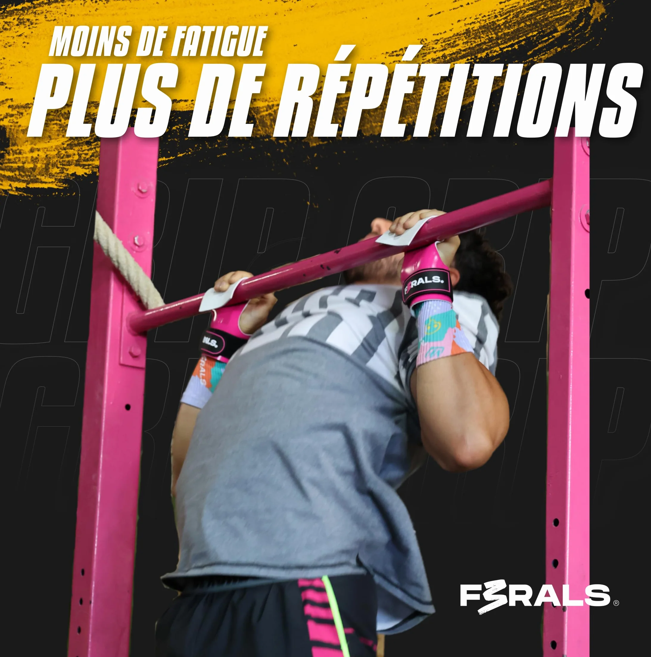 Cross Training Grip Antidérapant 2,3mm Haltérophilie Manique
