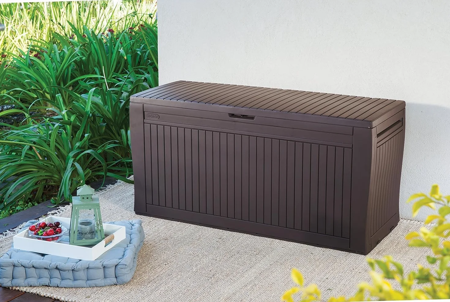 Keter Coffre Comfy Marron 116,7 x 44,7 x 57 cm