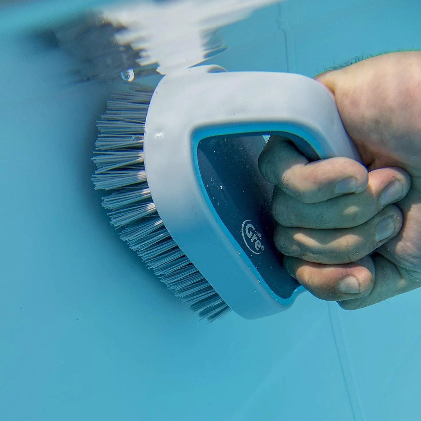 Gre HBP20 Brosse Nettoyage Piscine Ligne d'Eau Margelles 20 cm